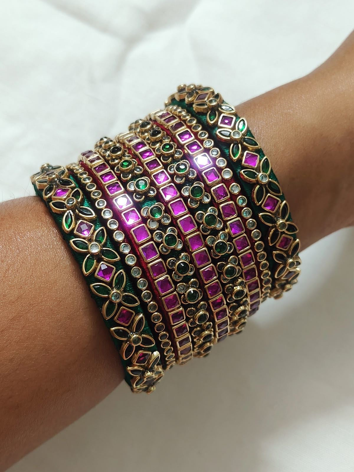 Hand crafted bangles