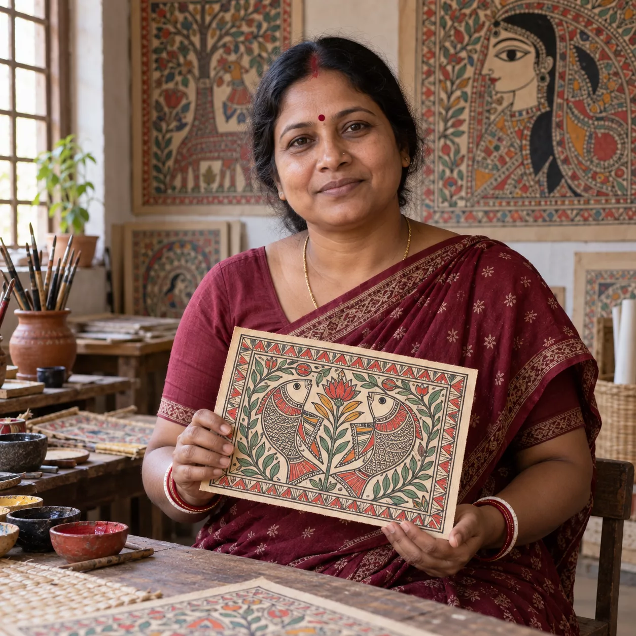 Indian craft studio